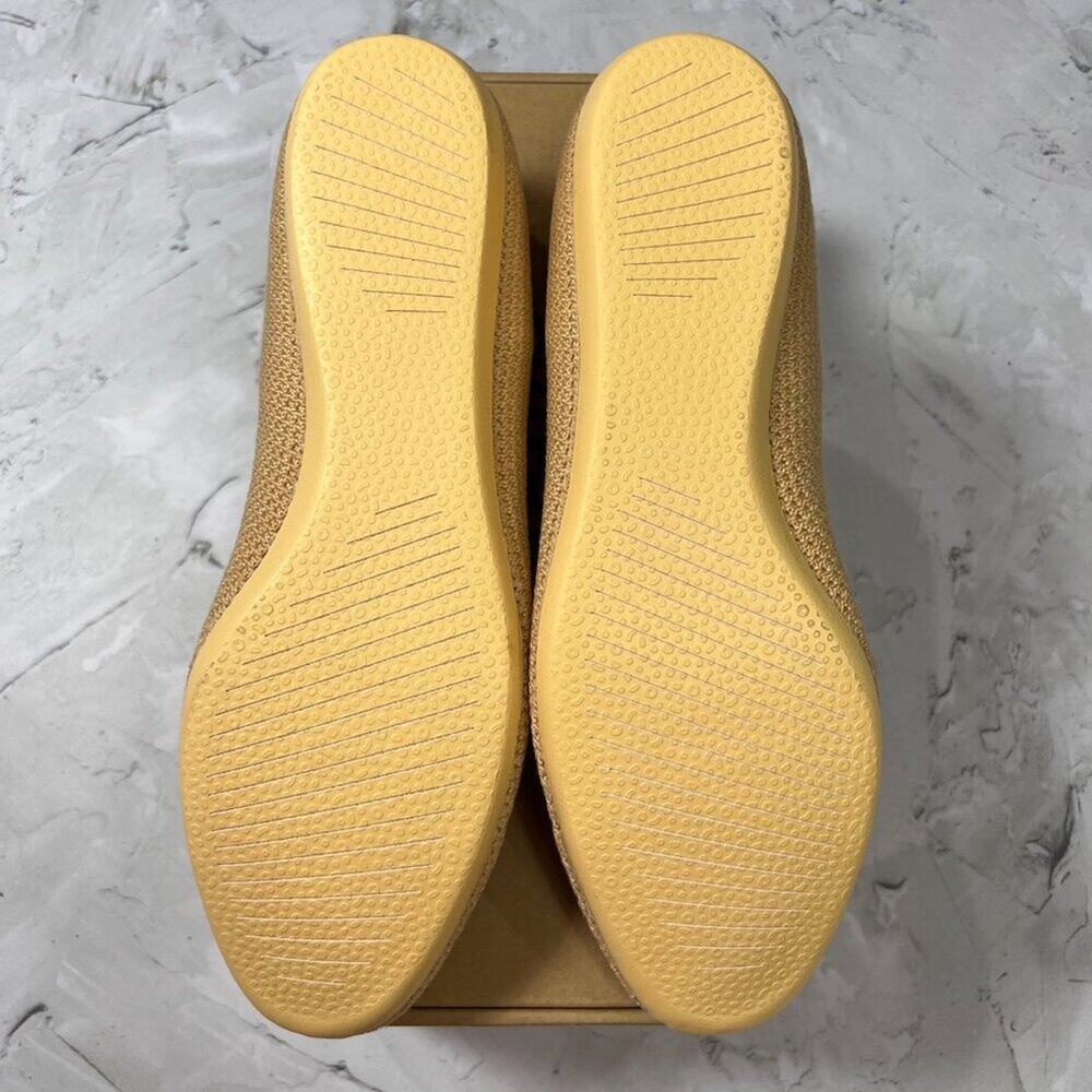 NEW Allbirds SIZE 10 Tree Breezers Shoes Lux Beige Breathable Knit Flat NIB - Picture 4 of 9
